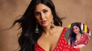 Katrina Kaif Covers Her Belly In Red Saree, Fans Scream 'Chhota Vicky  Coming Soon' | Hindi News, Times Now