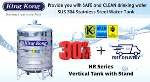 Applicable to all states in west malaysia. King Kong Stainless Steel Water Tank Price Discount 35 Bws Malaysia