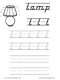 Letter L Letters Leren Herkennen En Schrijven Alfabet Printbladen A T M Z Schrijflessen Eerste Leerjaar Schrijven Schrijven