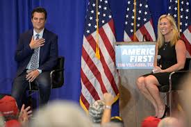 Gaetz, Greene take mantle of Trump's populism at Florida rally