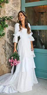 30 Rustic Wedding Dresses For Inspiration Wedding Forward Modest Wedding Dresses Rustic Wedding Dresses Wedding Dresses