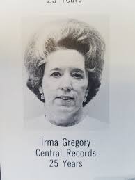 Irma Gregory Obituary