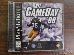Nfl Gameday 98 Football Sony Playstation 1 Ps1 Video Game Playstation Sony Playstation Gameday