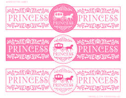 Princess Birthday Party Printables Etiquette Personnalise Etiquette Bouteille Etiquette A Imprimer