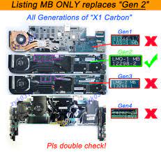 We are believing in reviving the technology and making minimum electronics waste, as our field is computers and laptops. Lenovo Thinkpad X1 Carbon 2nd Gen Gen2 I7 4600u 8g Lmq 1 12298 2 Placa Madre Ebay