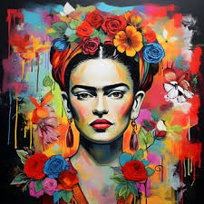 Frida Pop Art by Rosa Piazza