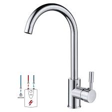 Kisimixer Low Pressure Kitchen Tap, 360° Rotatable Kitchen Tap, Low  Pressure Tap, Kitchen Brass Mixer Tap, Kitchen Sink Mixer Tap with 3  Connections : Amazon.de: DIY & Tools