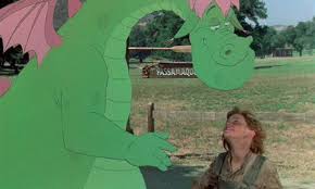Tie him screaming to a railroad track. Pete S Dragon 1977 Movie Review Alternate Ending