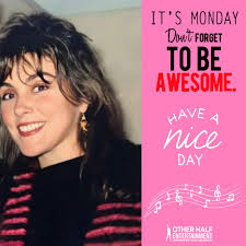 LauraBranigan #NewWeek #MondayMotivation #LauraBraniganFans #HaveANiceDay  #LetsDoThis #OtherHalfEntertainment #LegacyManagement