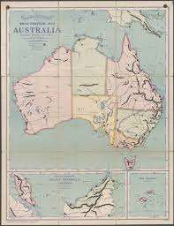 1860s Bold Feature Map Of Australia Australia Map Australian Maps Map