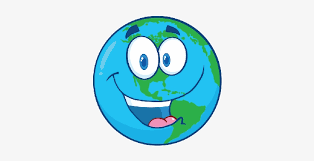 Un planeta tierra de dibujos animados sonriente y feliz. Planeta Tierra Dibujo Animado Free Transparent Png Download Pngkey