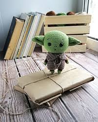 Amazing little knitted yoda doll pattern by knits by britts. Soft Knitted Toy Baby Yoda Kupit Na Yarmarke Masterov L5n70com Stuffed Toys Rybinsk