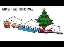 Last Christmas By Wham The Bongo Cat Version Merry Christmas Funny Christmas Music Videos Funny Christmas Songs