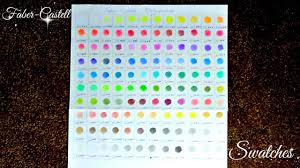 Colour Swatches Faber Castell Polychromos 120