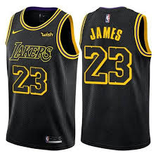 Black And Yellow Lakers Jersey Nike Los Angeles Lakers 23 Lebron James Black Nba Swingman City Edition Jersey Los Angeles Lakers Nba Jersey Los Angeles Lakers Basketball