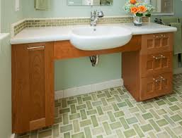 Another common size for a smaller bathroom is a 7' x 7' foot design. Houzz A Designer S Thoughts Design Set Match