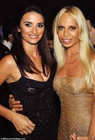 Next, place the brush under the section and then pull the brush and hair forward around your face (this curving motion creates body). Penelope Cruz Is Seen In And Out Of Blonde Donatella Wig Daily Mail Online
