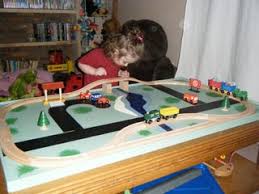 A coffee table set will usually include a larger coffee table that you can put in front of your sofa along with one or two smaller end tables. Kids Play Table Made Out Of An Old Coffee Table 13 Steps With Pictures Instructables