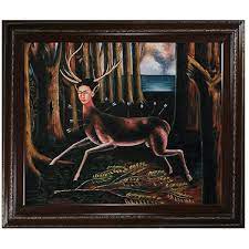 Maybe you would like to learn more about one of these? Frida The Wounded Deer Oil Painting