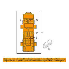 Since the fuse layout map on the inside cover of the fuse box is tough to read for those of us with older eyes, and since there have been several threads requesting such a diagram, i thought i'd go ahead and post this for whoever finds it useful. Jeep Chrysler Oem 08 09 Wrangler 3 8l V6 Fuse Box Fuse Amp Relay Box Rl692236ai Walmart Com Walmart Com
