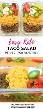 Keto Taco Salad Easy Keto Ground Beef Recipe Keto Beef Recipes Keto Diet Recipes Keto Recipes Easy