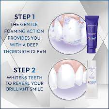 Buy Crest 3d White Brilliance 2 Step Kit Deep Clean Toothpaste 4oz Teeth Whitening Gel 2 3oz Online In Turkey B00zkllzai