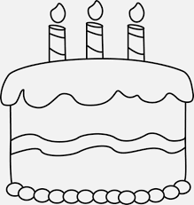 25 Bestes Bild Von Geburtstagstorte Clipart Schwarzweiss Bestes Bild Clipart Geburts Birthday Cake Clip Art Birthday Coloring Pages Cartoon Birthday Cake