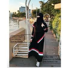 Akad nikah (dari bahasa arab 'aqd = عقد) atau ijab qabul merupakan ikrar pernikahan. Ready Stok 1 Set Gamis Palestina Shopee Indonesia