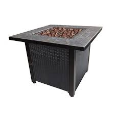 Maybe you would like to learn more about one of these? Endless Summer 30 In W 50000 Btu Oil Rubbed Bronze Steel Propane Gas Fire Table In The Gas Fire Pits Department At Lowes Com