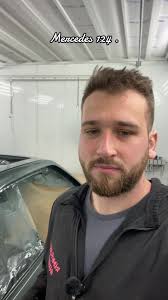 Mercedes 124 fényezés és háttérmunka bemutatása