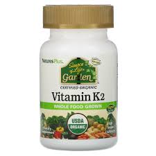 Dec 01, 2020 · solgar vitamin k2 is a straightforward, simple vitamin k2 supplement with 100 micrograms of vitamin k2 per capsule. Nature S Plus Source Of Life Garden Vitamin K2 60 Vegan Caps Iherb