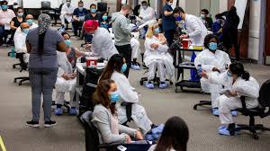 Covid Canada Sounds The Alarm As Cases Overtake Us Bbc News