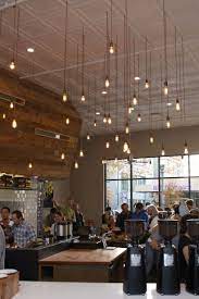 Suspended Bulbs Reminds Me Of Stars High Ceiling Lighting High Ceiling Decorating High Ceiling