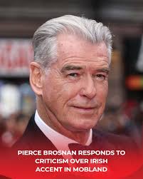 Despite growing up in Navan, Brosnan has been receiving backlash over his  Irish accent in the role. Link in our comments.