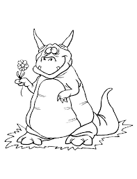 Dragon and castle coloring page: Bearded Dragon Coloring Pages Coloring Home