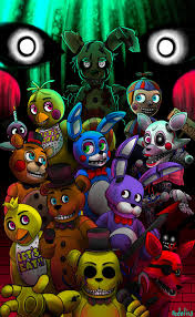 Fnaf animatronics wallpaper | fnaf, freddy s, five nights. All Fnaf Wallpapers Wallpaper Cave