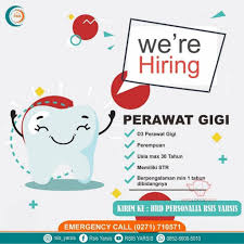 Info lowongan kerja terbaru di surakarta / solo februari 2021 temukan loker yang sesuai dengan keahlian anda di surakarta sekitarnya. Lowongan Kerja Perawat Gigi Rsis Yarsis Di Solo Info Loker Solo