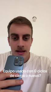 ¿Comprar iPhone usado sin ciclos de carga o nuevo?