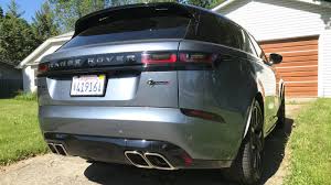 2020 Land Rover Velar Svautobiography Dynamic Exhaust Note Video Autoblog
