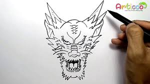 How To Draw Dragon Face From Font View Youtube Learn how to draw an awesome chinese dragon easy, step by step drawing tutorial.