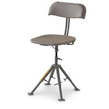 Deluxe 360 Degree Swivel Ground Blind Hunting Chair 300 Lb Capacity Ground Blinds Blinds Hunting Chair