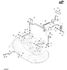 Press in and set the parking brake with your left foot. New Mower Deck Lift Linkage Kit For John Deere L118 L120 L130 La100 La105 11 86 Picclick Uk