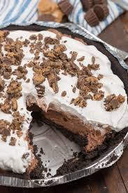 Once the pie has cooled, make the chocolate topping. No Bake Chocolate Peanut Butter Pie Crazy For Crust