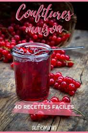Miam Des Confitures Maison En 40 Recettes Faciles Confiture Maison Recette Confiture Recette