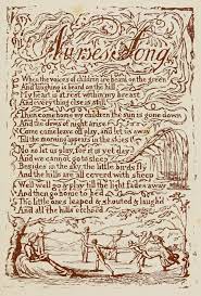 When the voices of children are heard on the green and laughing is heard on the hill, my heart is at rest within my breast and every thing else is still. The Nurse S Song The Poetry Of William Blake Library Scotch At Scotch College