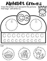 letter crowns alphabet phonics spanish activities 