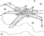 The space texture is yellow. X Wing Fighter Coloring Page Iconcreator Info