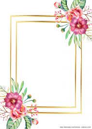 Free Printable Gold Wedding Invitation Template Gold Wedding Invitations Wedding Invitation Templates Free Printable Wedding Invitations