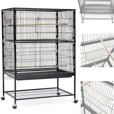 Bird Cage On Wheels For Sale Parrot Cockatiel Concure Small Pets Large Bird Cage Perch Feed Stand Rack Wheels Large Bird Cages Bird Cage Stand Flight Cage