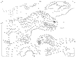 Do not limit your imagination. Dinosaur Dot To Dot For Adults Dinosaur Coloring Pages Dot To Dot Printables Connect The Dots Printable